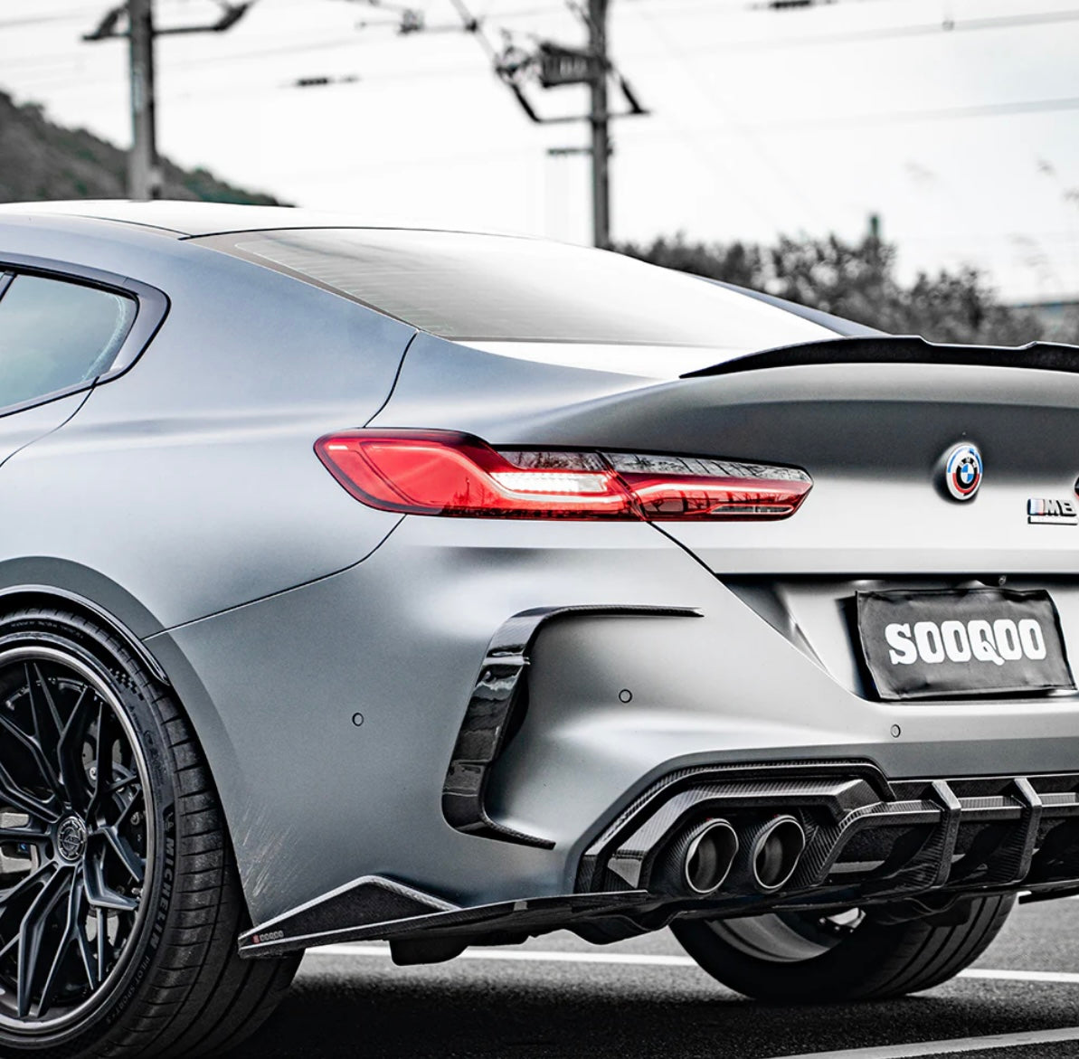 Carbon Fiber Rear Vent Trim V2 passend für BMW M8 F91 F92