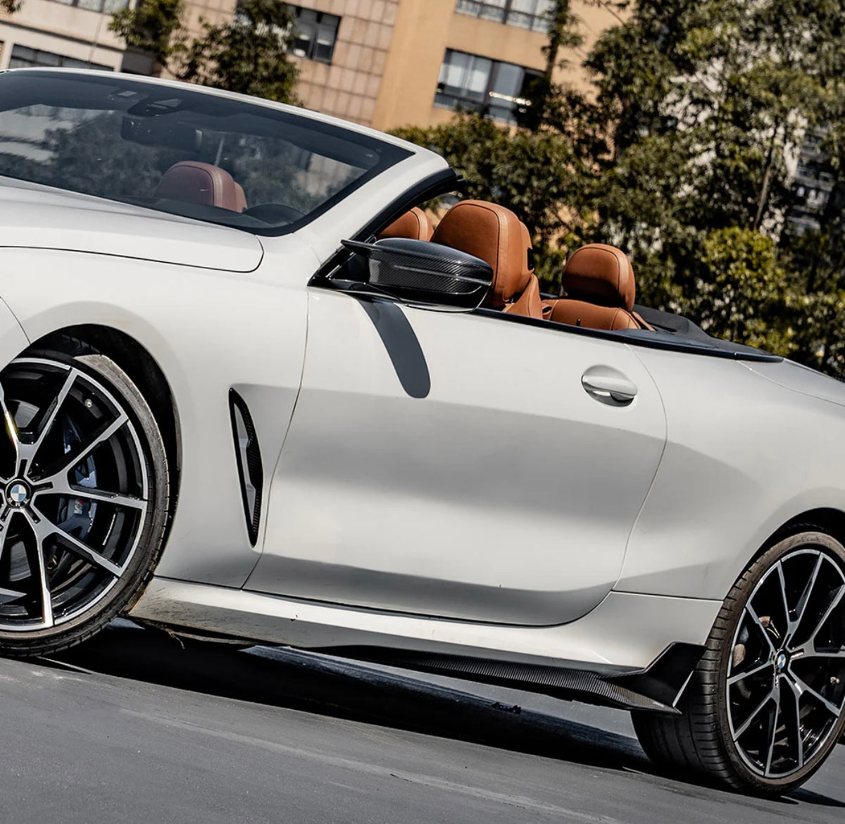 Carbon Fiber Side Skirt passend für BMW M8 F91 F92