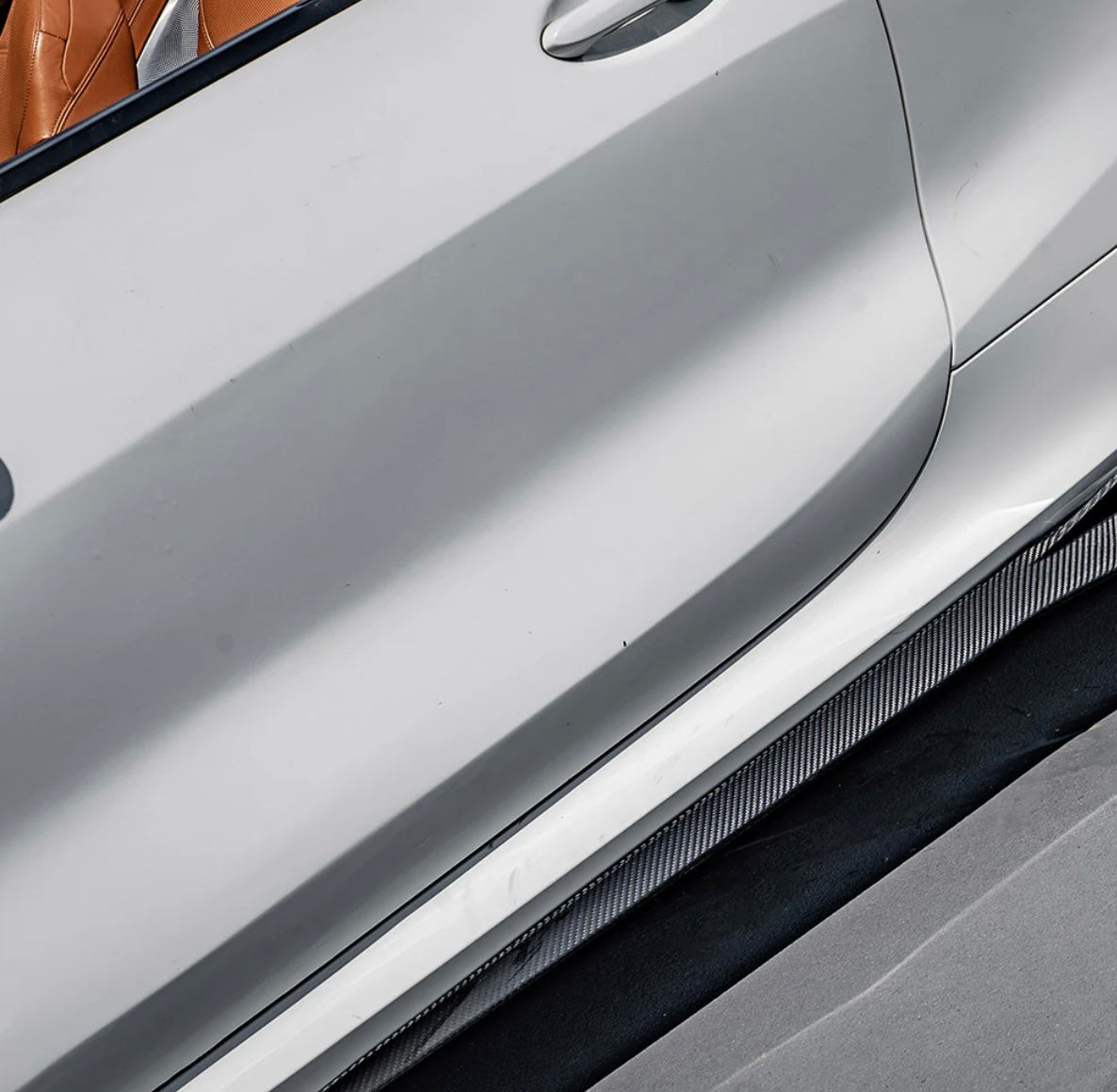 Carbon Fiber Side Skirt passend für BMW M8 F93