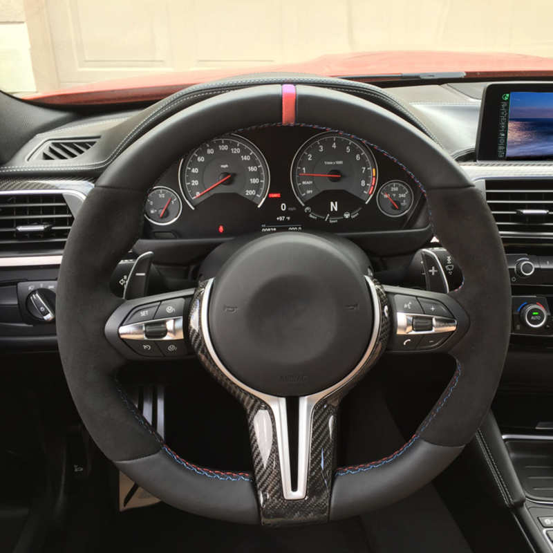 Nappa Suede Steering Wheel passend für BMW F8X M2 M3 M4