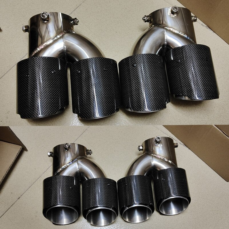 101mm Exhaust Tips passend für BMW G20 G22 G42 M40i