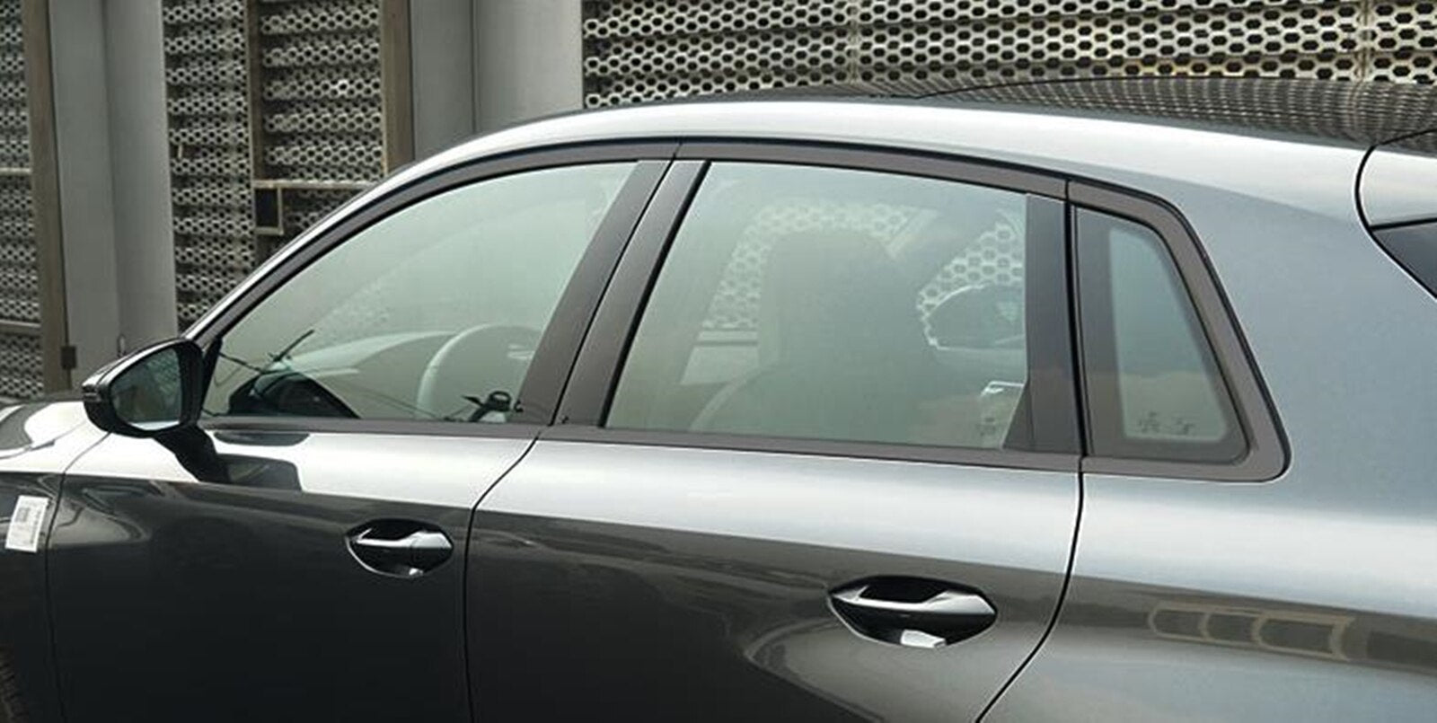 Black Window Trim Cover passend für Audi A3 Hatchback