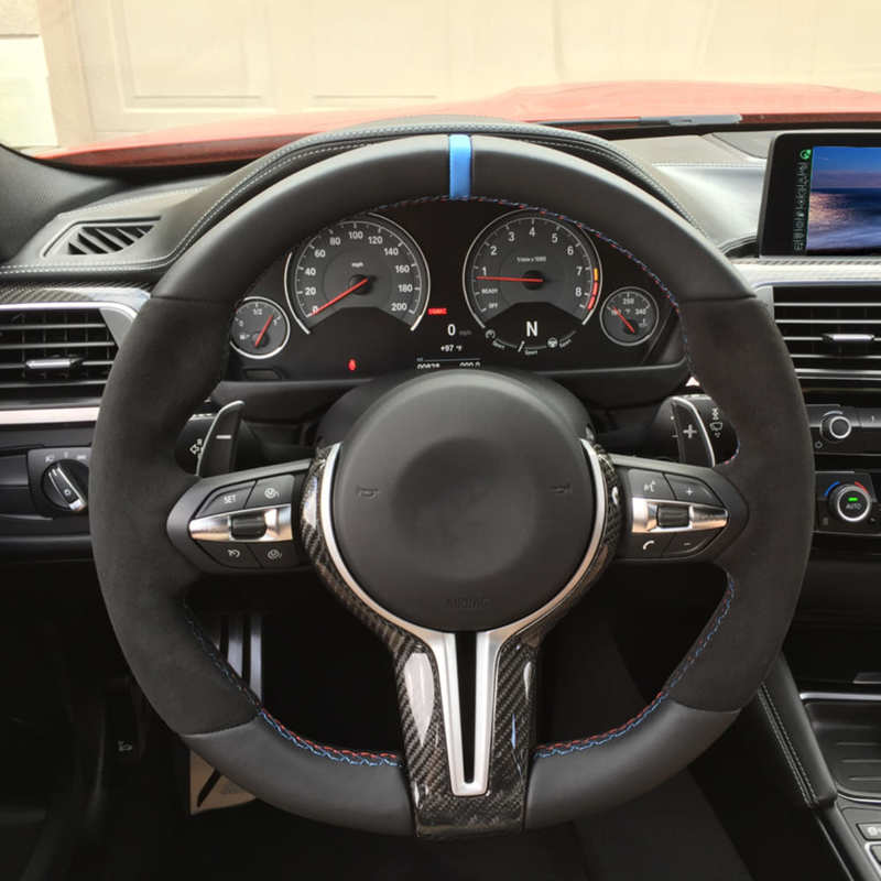 Nappa Suede Steering Wheel passend für BMW F8X M2 M3 M4
