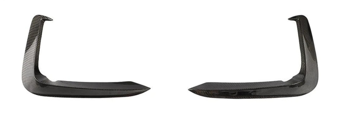 Carbon Fiber Front Fog Lamp Cover Trim Fit passend für Audi A5 Sline S5