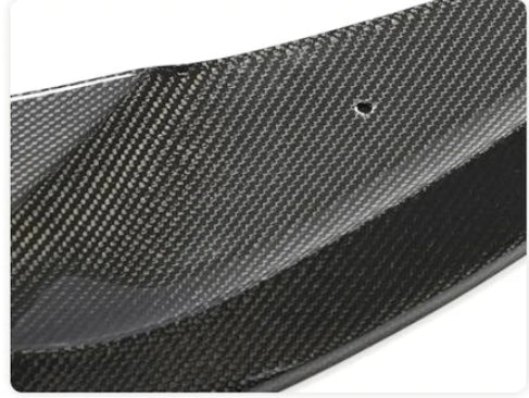 Carbon Fiber Front Bumper Lip Splitters passend für Audi A5 Quattro A5 Sportback S-Line S5 B9 9.5 Sportback