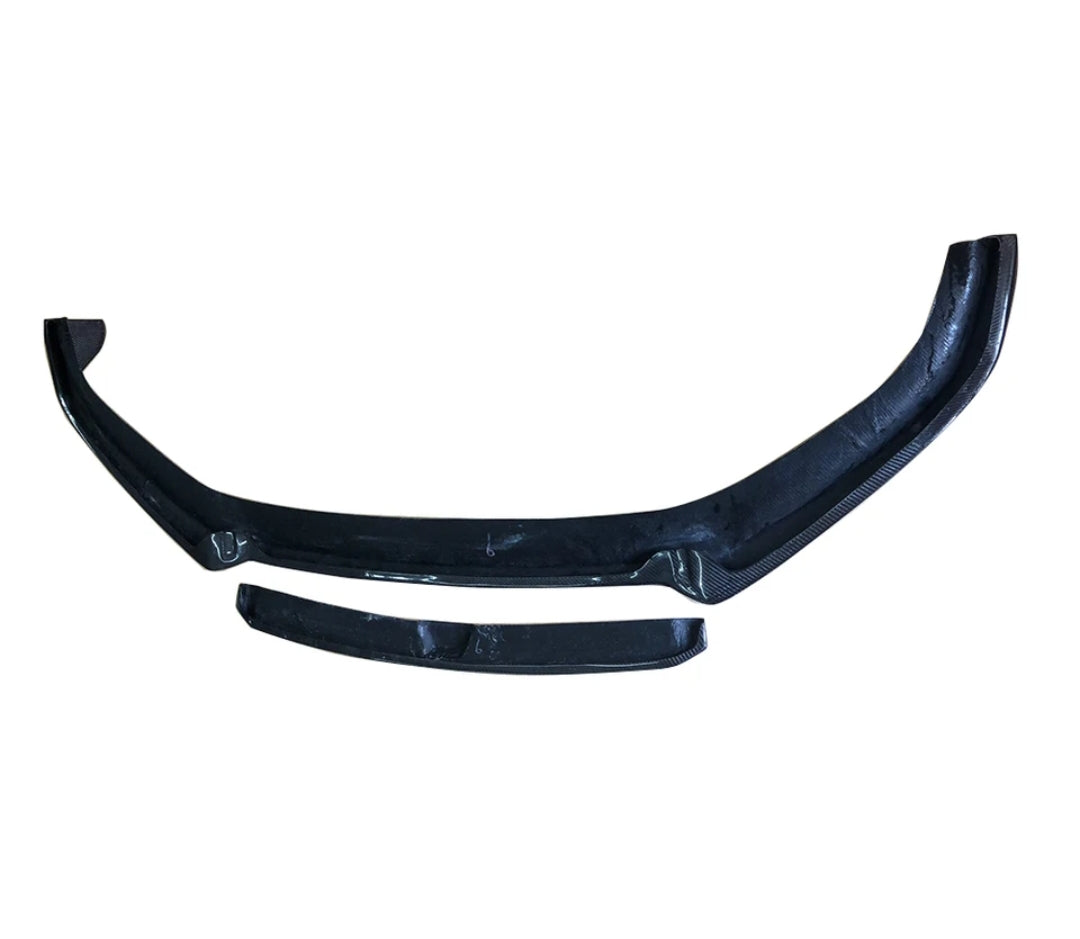 Carbon Fiber Front Bumper Lip Spoiler Splitters passend für Audi A5 Sline S5 B9 Sedan Coupe