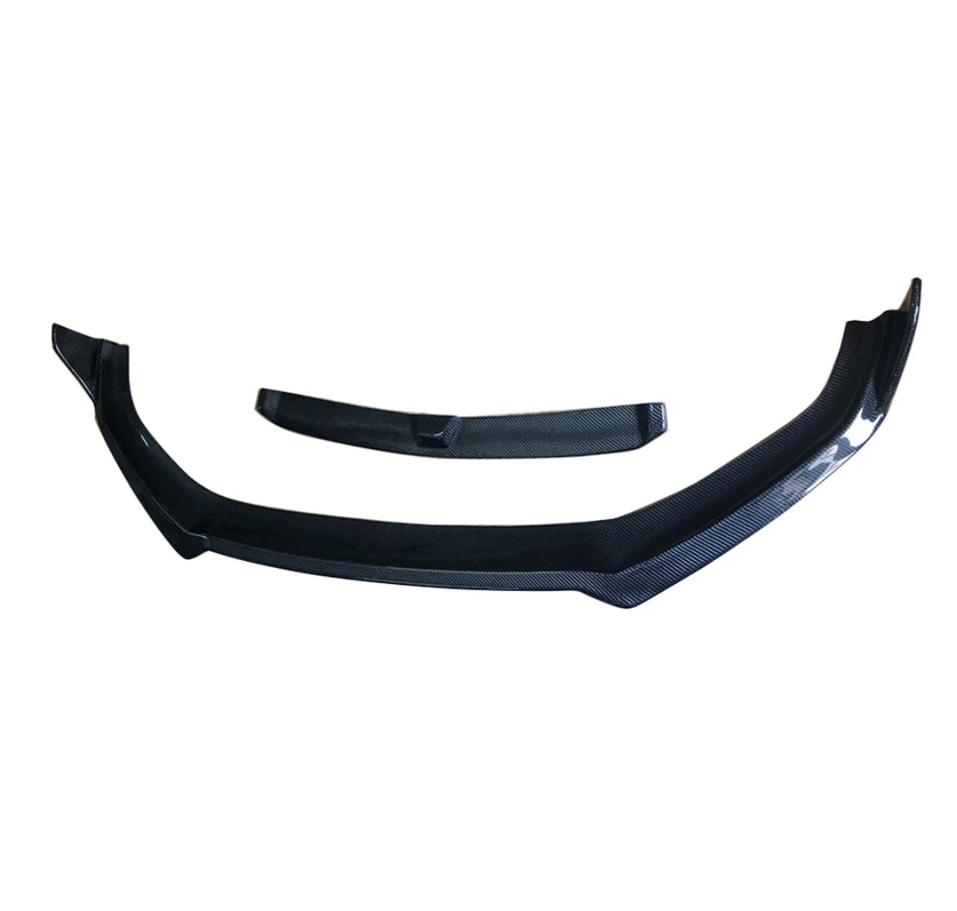 Carbon Fiber Front Bumper Lip Spoiler Splitters passend für Audi A5 Sline S5 B9 Sedan Coupe
