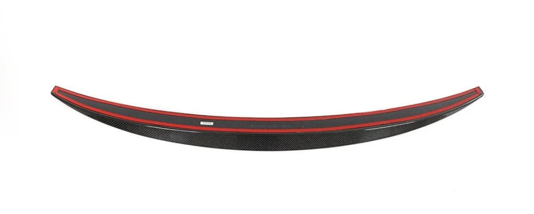 Carbon Fiber Car Rear Trunk Spoiler Boot Lip Wing passend für Audi A5 S5 RS5 B9 B9.5 Coupe