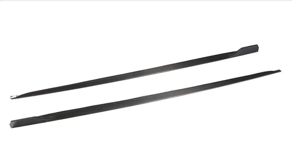 Carbon Fiber Car Side Skirts Door Body Kits Blade passend für Audi A5 Sline S5 B9