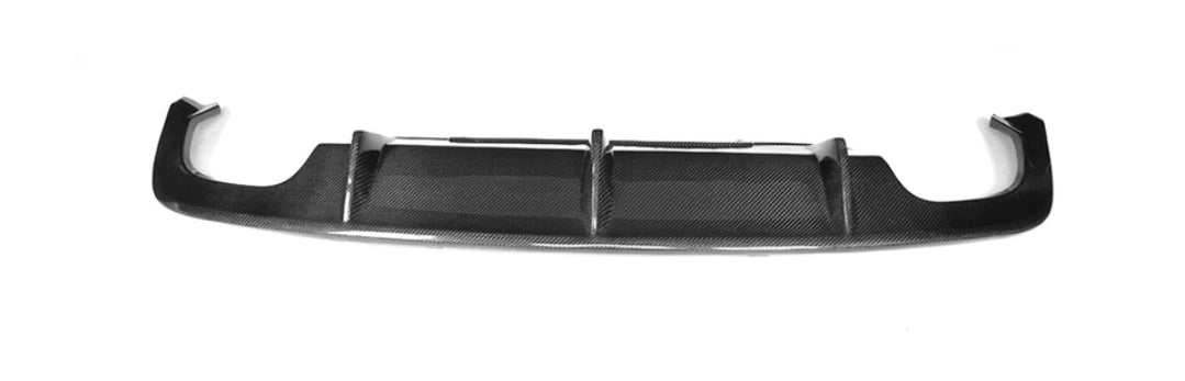 Carbon Fiber Car Rear Diffuser Lip Spoiler Bumper Guard passend für Audi A5 Sline S5