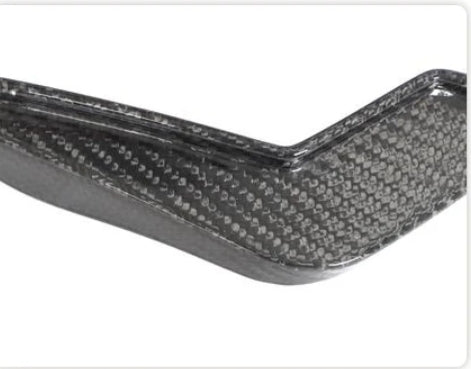 Carbon Fiber Car Front Body Canards Fins passend für Audi A5 S5 Slins RS5 B9