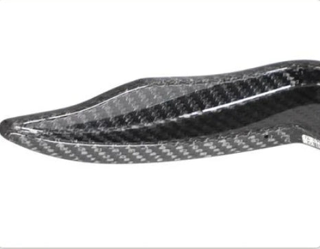 Carbon Fiber Car Front Body Canards Fins passend für Audi A5 S5 Slins RS5 B9