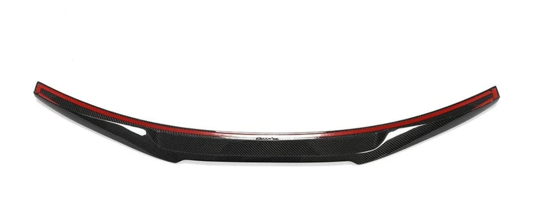 Carbon Fiber Rear Trunk Spoiler passend für Audi A5 Sline S5 Coupe Sedan