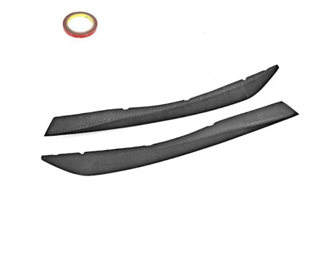 Carbon Fiber Car Front Headlight Eyebrows passend für Audi A5 S5 RS5 B9