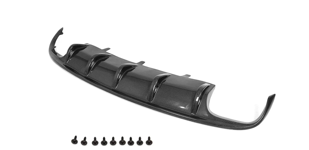 Carbon Fiber Car Rear Lip Diffuser passend für Audi A7 Standard Hatchback 4-Door