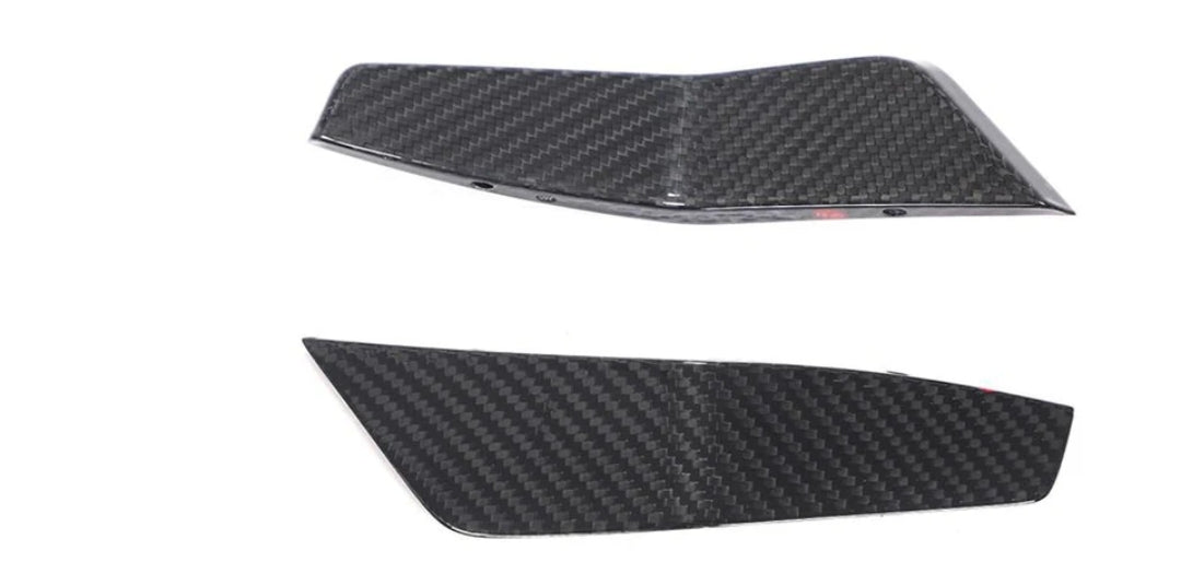 Carbon Fiber Front Bumper Canards Splitters passend für Audi RS7 Sportback Hatchback
