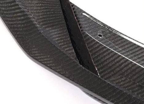 Carbon Fiber Car Front Bumper Splitters passend für Audi A4 B9 Sline S4 B9.5 Sedan