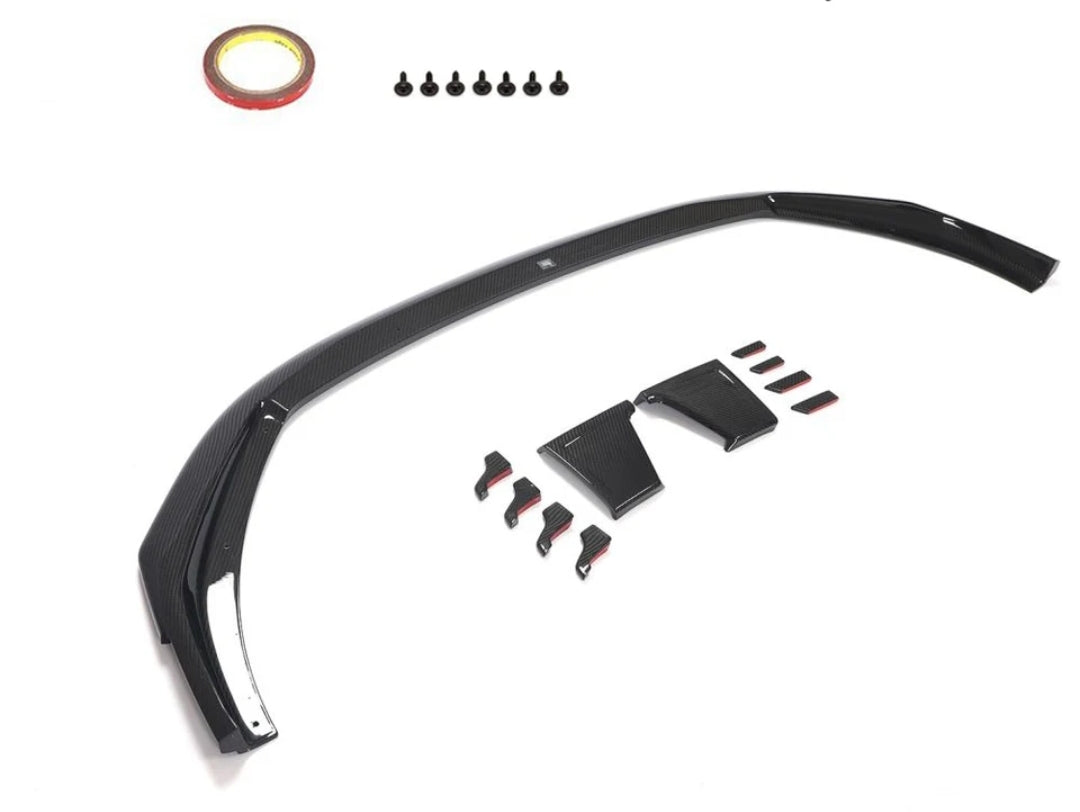 Carbon Fiber Car Front Bumper Splitters passend für Audi RS4