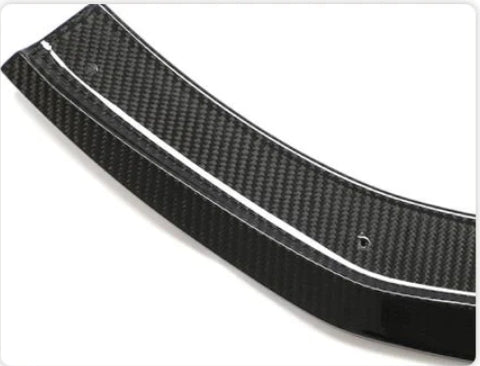Carbon Fiber Car Front Bumper Lip Spoiler passend für Audi RS4 B9.5