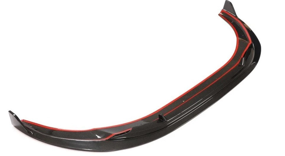 Carbon Fiber Car Front Bumper Spoiler Guard passend für Audi A4 S4 A4 Sline B9.5