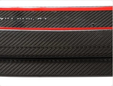 Carbon Fiber Car Front Bumper Spoiler Guard passend für Audi A4 S4 A4 Sline B9.5