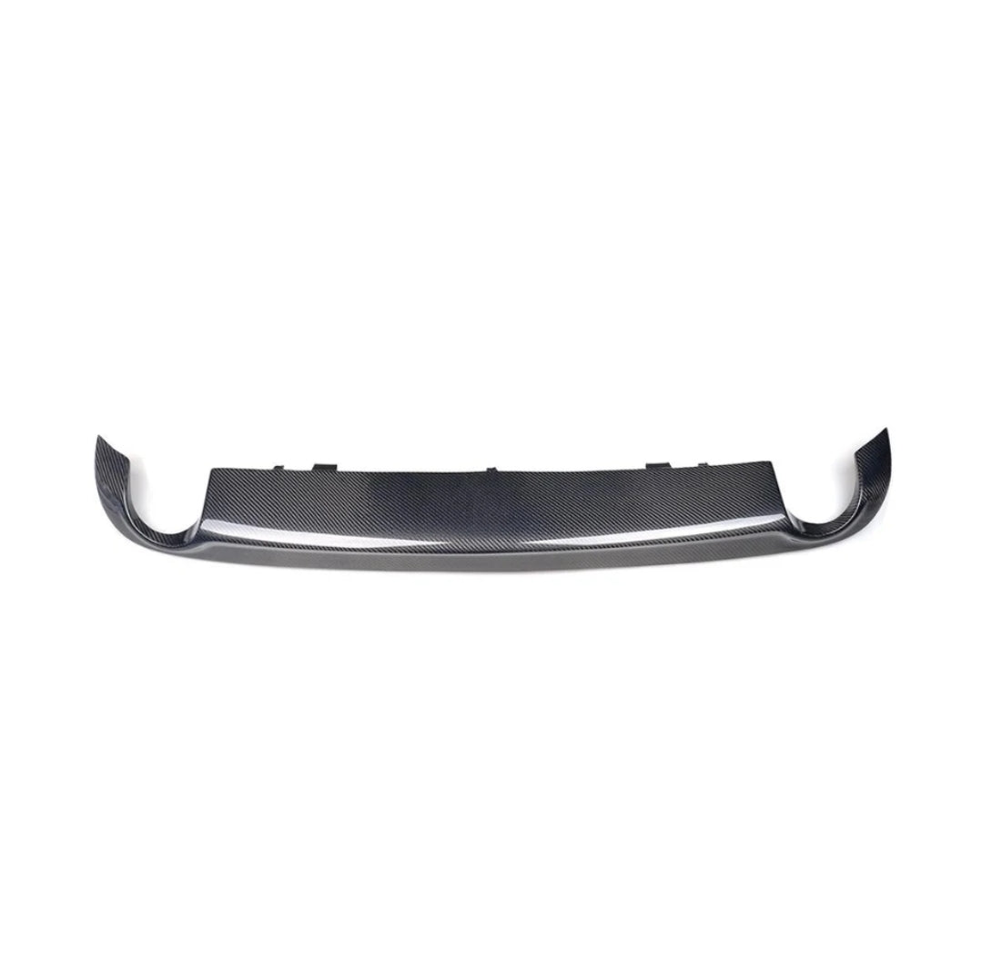 Carbon Fiber Rear Bumper Diffuser passend für Audi A4 B7