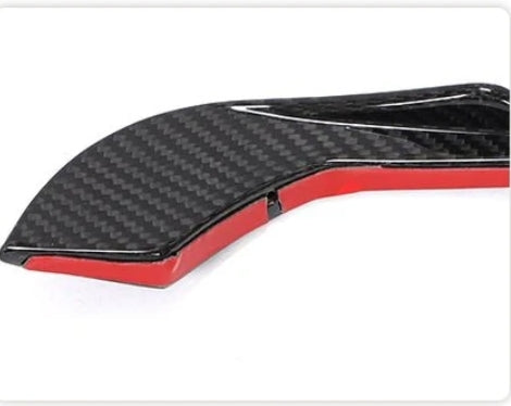 Carbon Fiber Front Bumper Winglets passend für Audi A4 Sline S4 B9