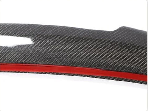 Carbon Fiber Car Rear Trunk Boot Lip Wing Spoiler passend für Audi A4 B8.5 A4 Sline
