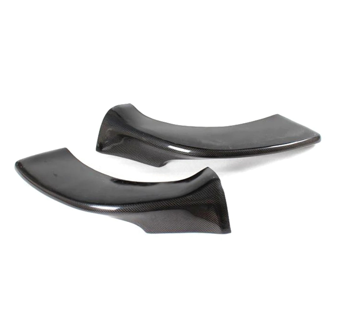 Carbon Fiber Front Bumper Side Aprons Cupwings passend für Audi A4 B7