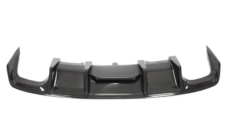 Carbon Fiber Car Rear Bumper Diffuser Lip Spoiler passend für Audi S4 Sedan 4-Door