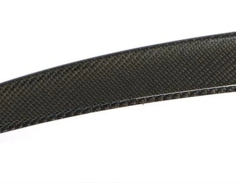 Carbon Fiber Rear Trunk Spoiler Boot Lip Wing passend für Audi A4 B9 Sline S4 Sedan