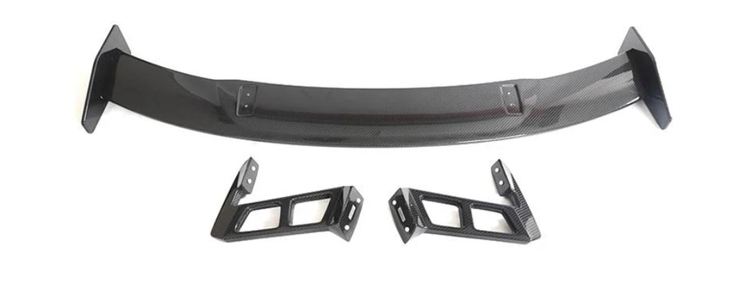 Carbon Fiber Car Rear Trunk Spoiler Protector passend für Audi R8 V10 GT