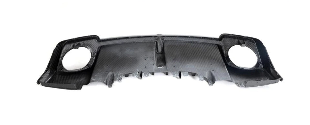 Carbon Fiber Car Rear Bumper Diffuser passend für Audi R8 V10 GT Performance Coupe