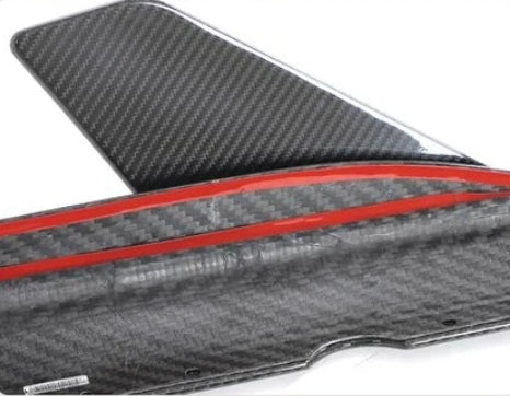 Carbon Fiber Car Side Skirts passend für Audi R8 V10 GT Performance Coupe Spyder