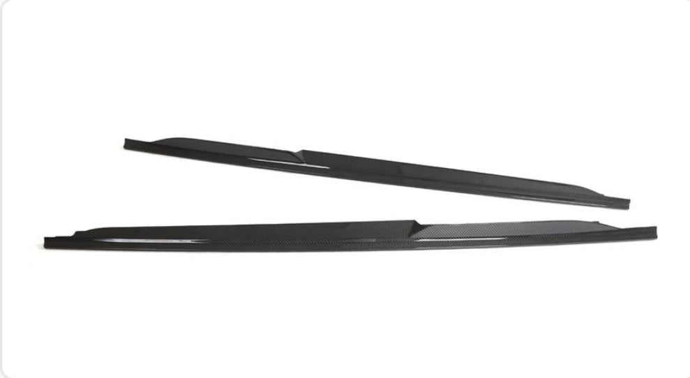 Carbon Fiber Car Side Skirts passend für Audi R8 V10 GT Performance Coupe