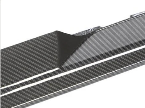 Carbon Fiber Car Side Skirts passend für Audi R8 V10 GT Performance Coupe