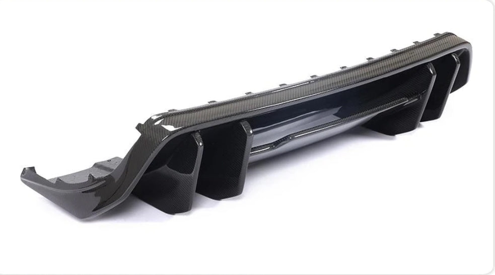 Carbon Fiber Car Rear Bumper Diffuser passend für Audi R8 V8 V10