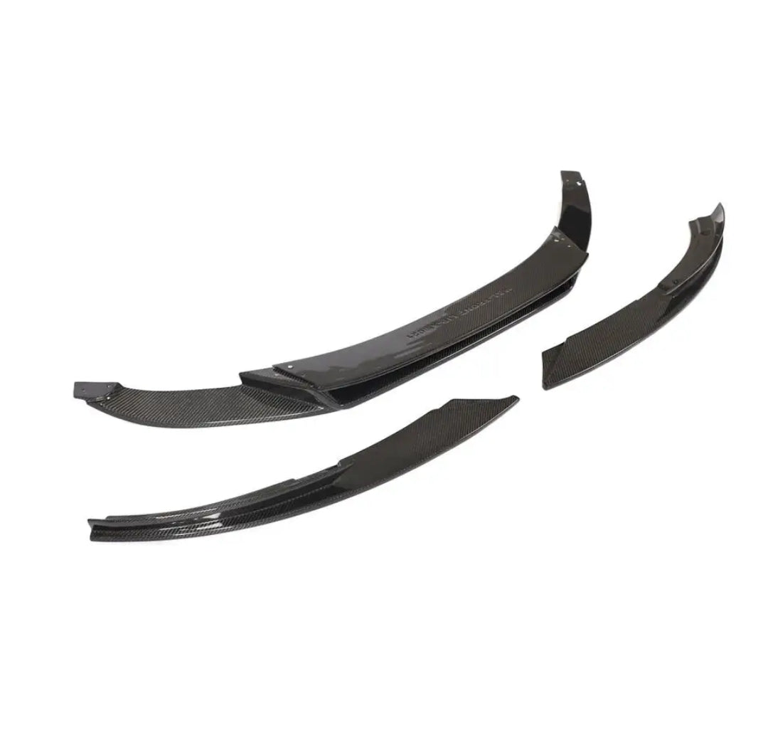 Carbon Fiber Front Lip Chin Spoiler passend für Audi R8 V8 V10 Coupe Convertible