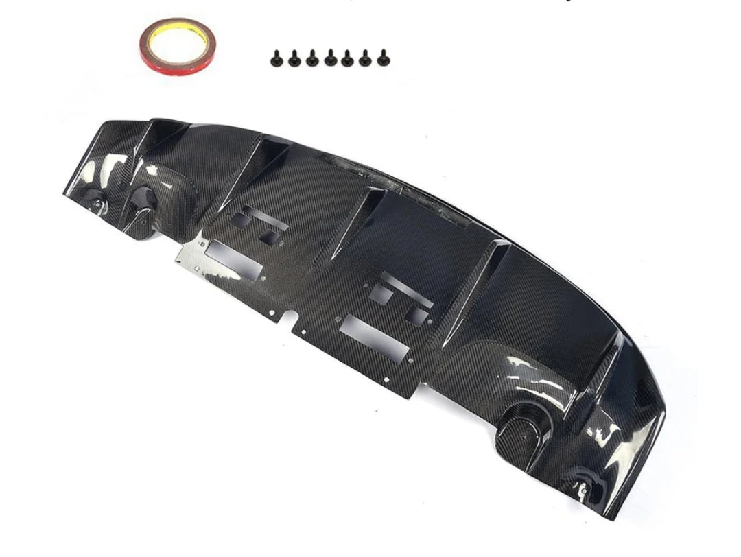 Carbon Fiber Lower Lip Spoiler passend für Audi R8 V8 V10 2-Door