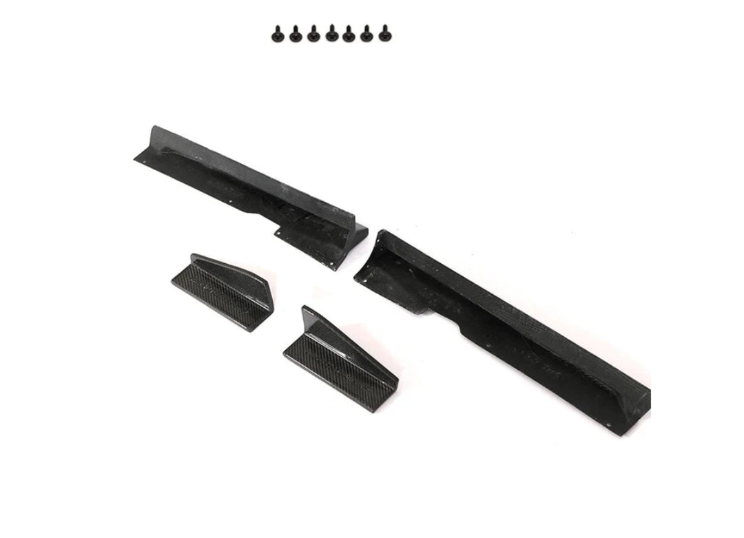 Carbon Fiber Car Side Skirts passend für Audi TTS TTRS TT Sline MK3
