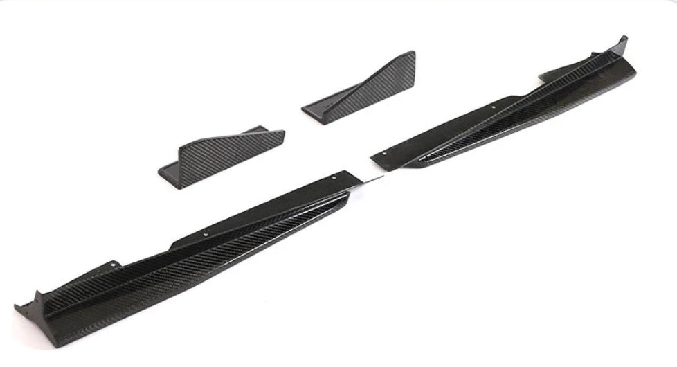 Carbon Fiber Car Side Skirts passend für Audi TTS TTRS TT Sline MK3