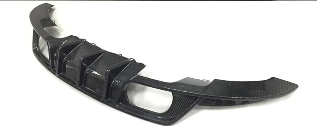 Carbon Fiber Car Rear Bumper Diffuser passend für Audi TT MK3 Standard