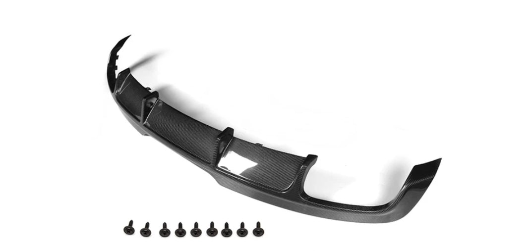 Carbon Fiber Car Rear Bumper Guard Spoiler passend für Audi TTS TT