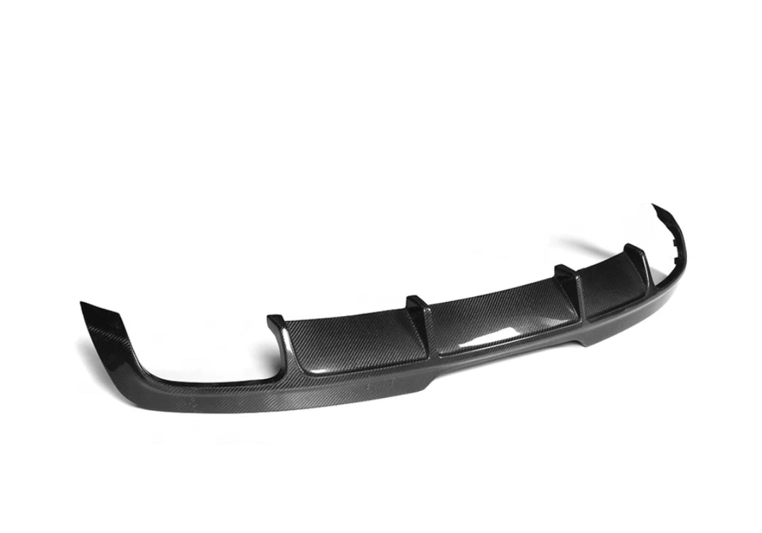 Carbon Fiber Car Rear Bumper Guard Spoiler passend für Audi TTS TT