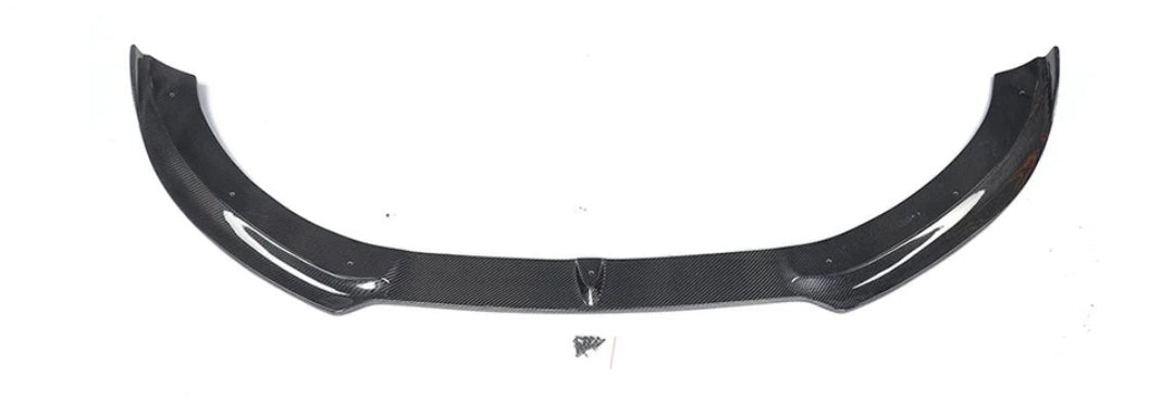 Carbon Fiber Front Bumper Lip Spoiler passend für Audi TT 8J MK2 Convertible Coupe 2-Door