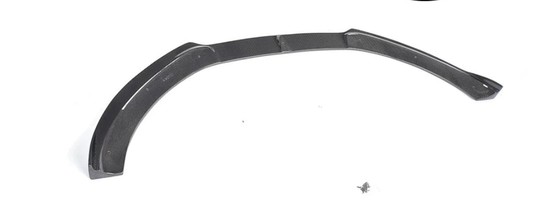 Carbon Fiber Front Bumper Lip Spoiler passend für Audi TT 8J MK2 Convertible Coupe 2-Door