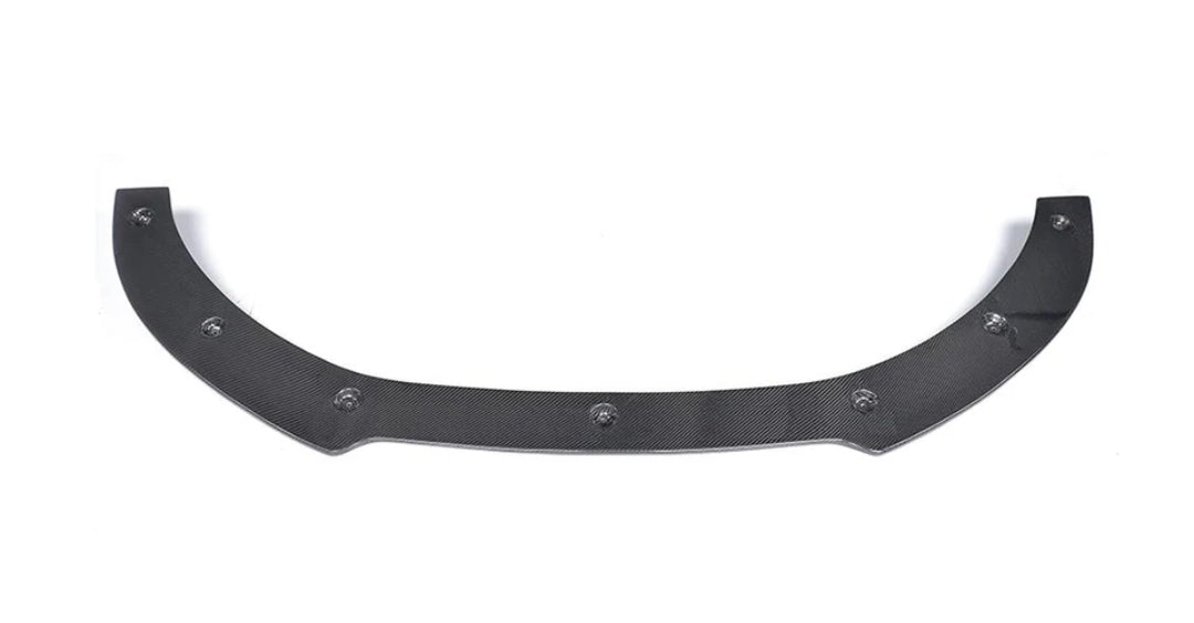Carbon Fiber Front Bumper Lip Spoiler passend für Audi TT 8J MK2 Convertible Coupe 2-Door