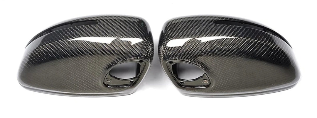 Carbon Fiber Car Mirror Covers passend für Audi TT TTS 8J