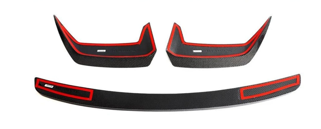 Carbon Fiber Car Rear Roof Spoiler Lip passend für Audi RSQ8 RS Q8