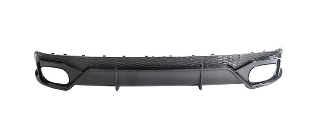 Carbon Fiber Car Rear Bumper Diffuser passend für Audi RSQ8
